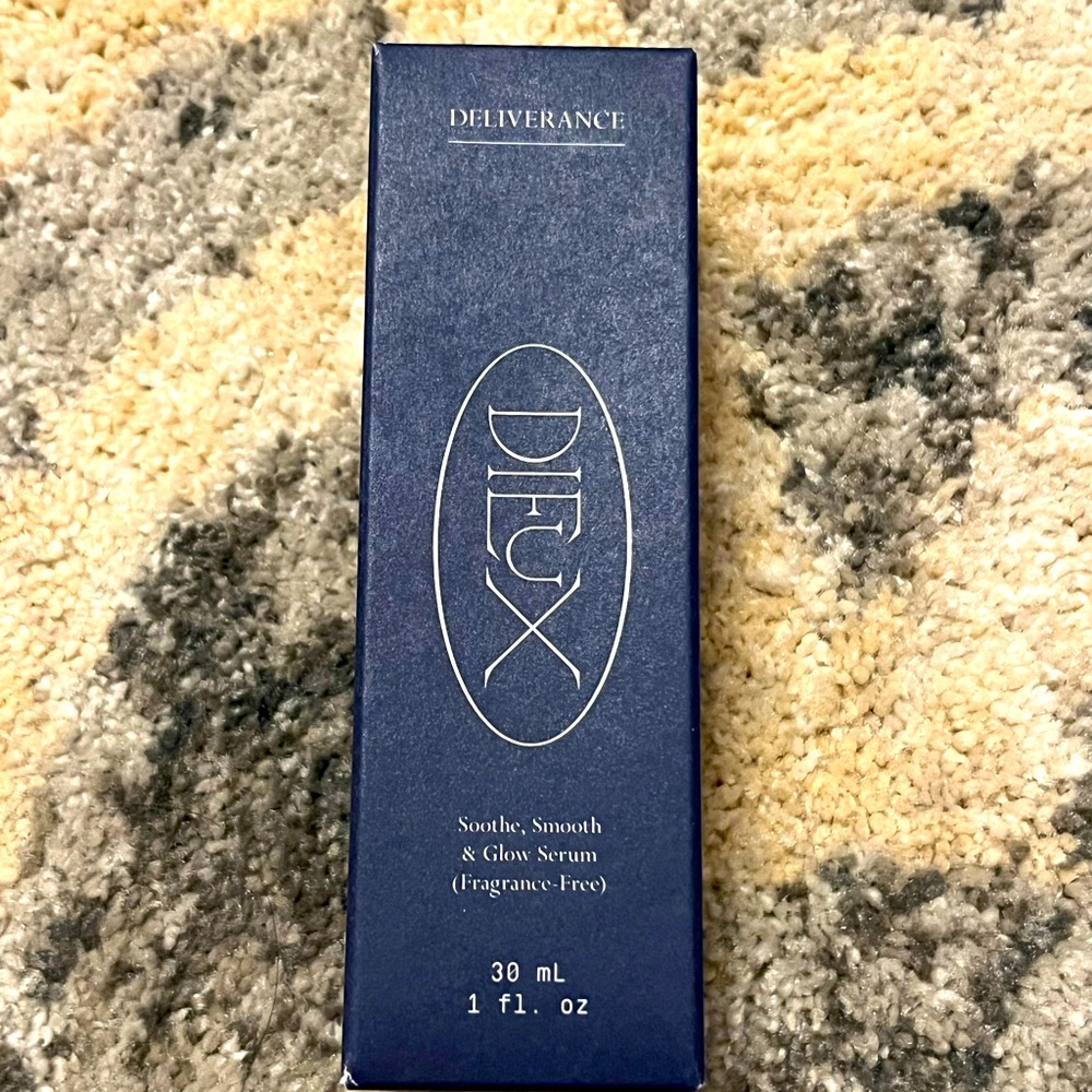 New in box Deliverance serum from Dieux